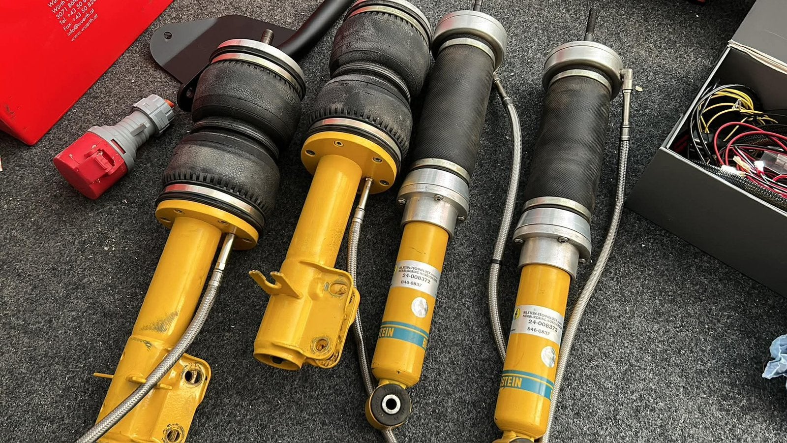 Vw golf mk1 bilstein air ride kit. Poten  en balken, Ophalen of Verzenden, Nieuw