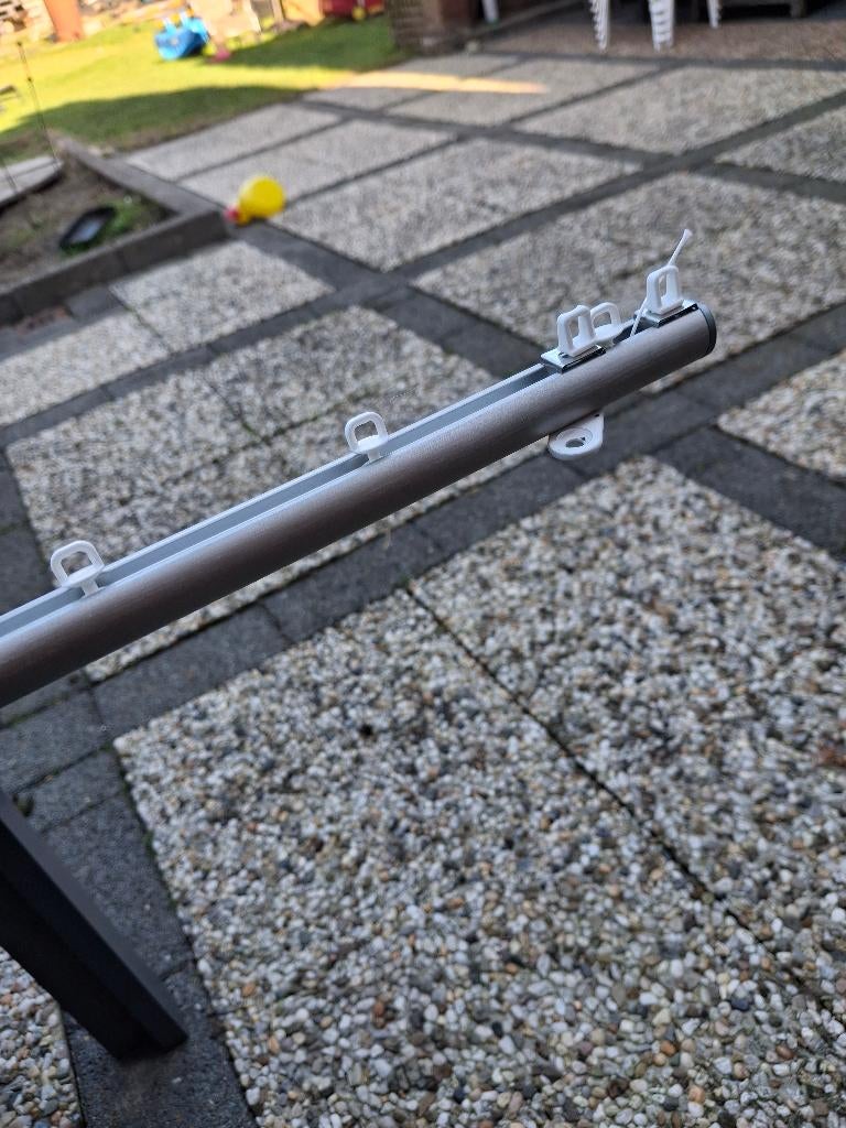 Gordijnrails luxe uitvoering, Ophalen, Zo goed als nieuw, 50 tot 100 cm, Minder dan 100 cm