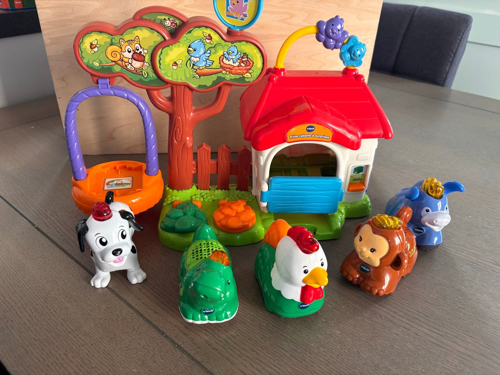 VTech Hondenhok met Franstalige dieren, Ophalen of Verzenden, Gebruikt, Jongen of Meisje