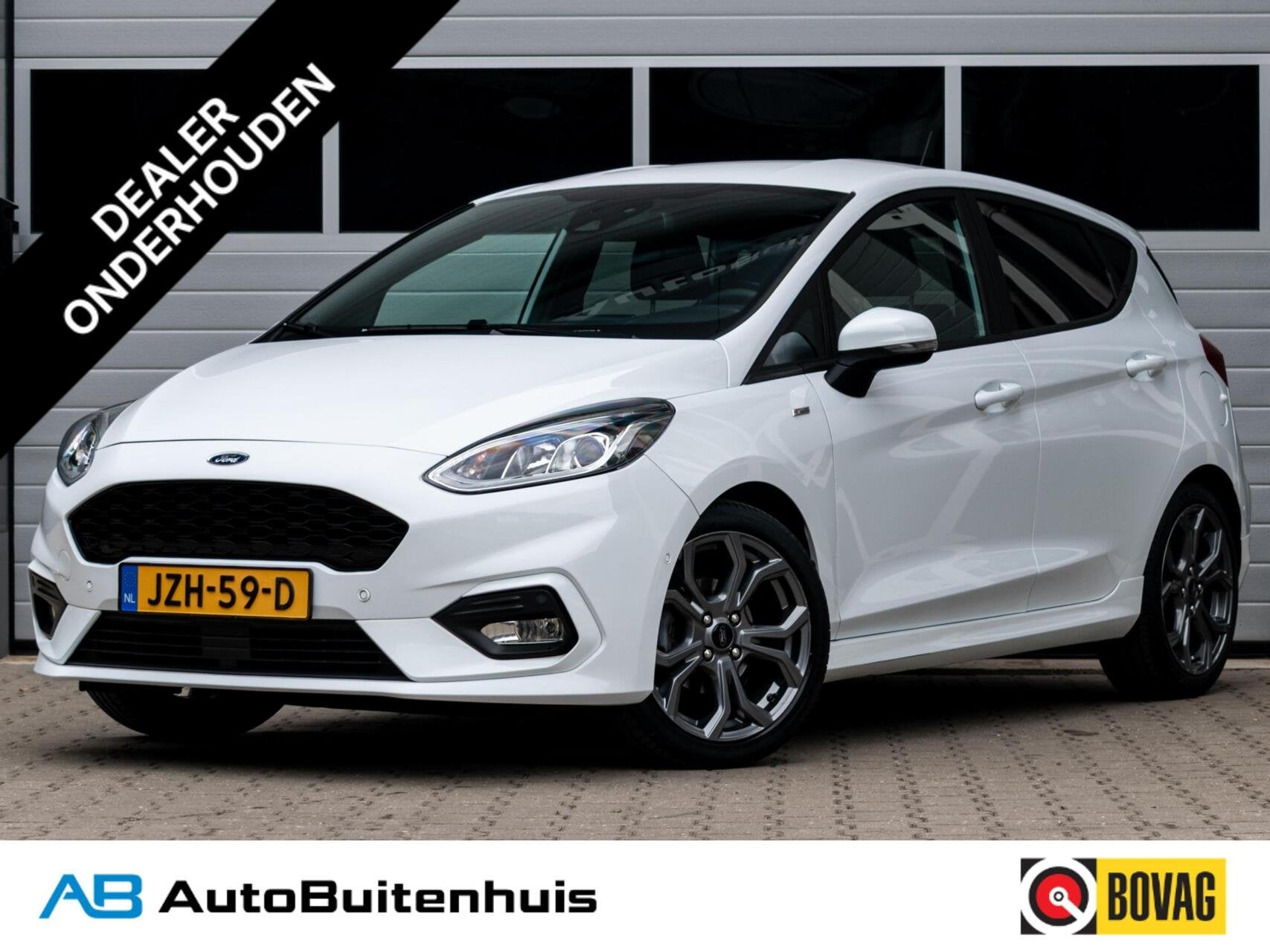 Ford Fiesta 1.0 EcoBoost Hybrid ST-Line|WINTERPACK|KEYLESS|C, Voorwielaandrijving, Dealer onderhouden, 125 pk, Gebruikt