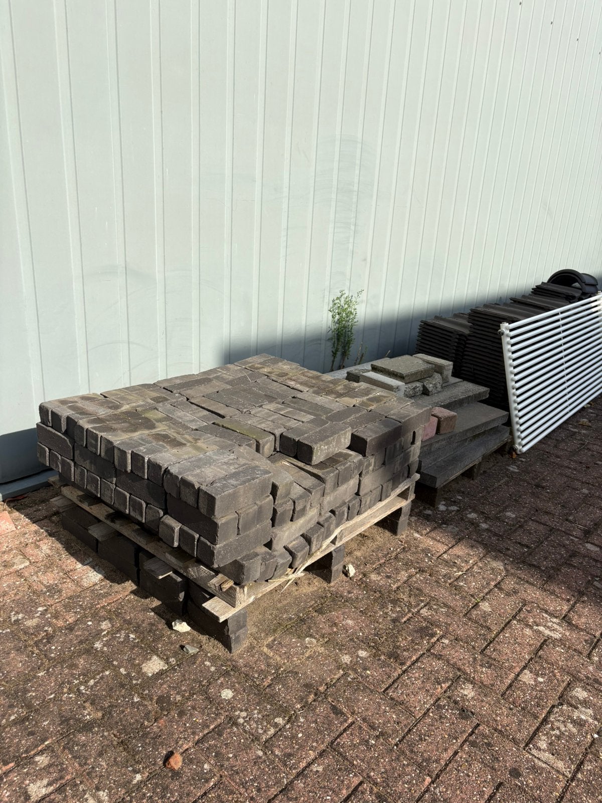 Klinkers grijs, Ophalen of Verzenden, Zo goed als nieuw, Beton, Klinkers