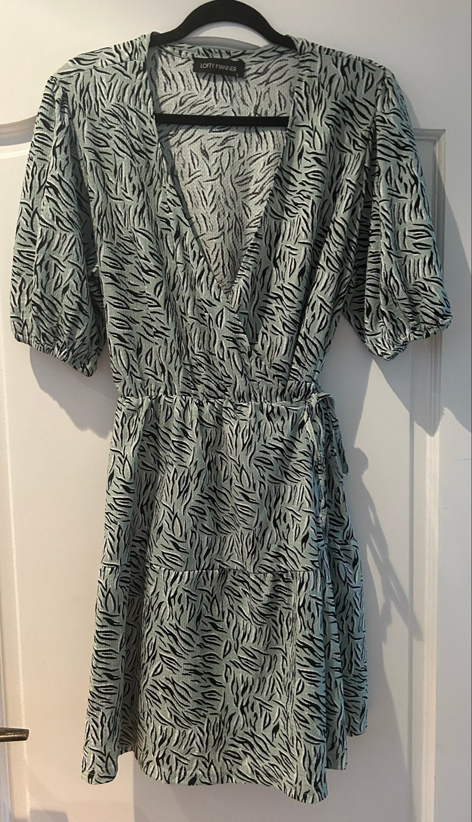 Lofty Manner jurk met zebraprint, Maat 42/44 (L), Ophalen of Verzenden, Zo goed als nieuw, Boven de knie
