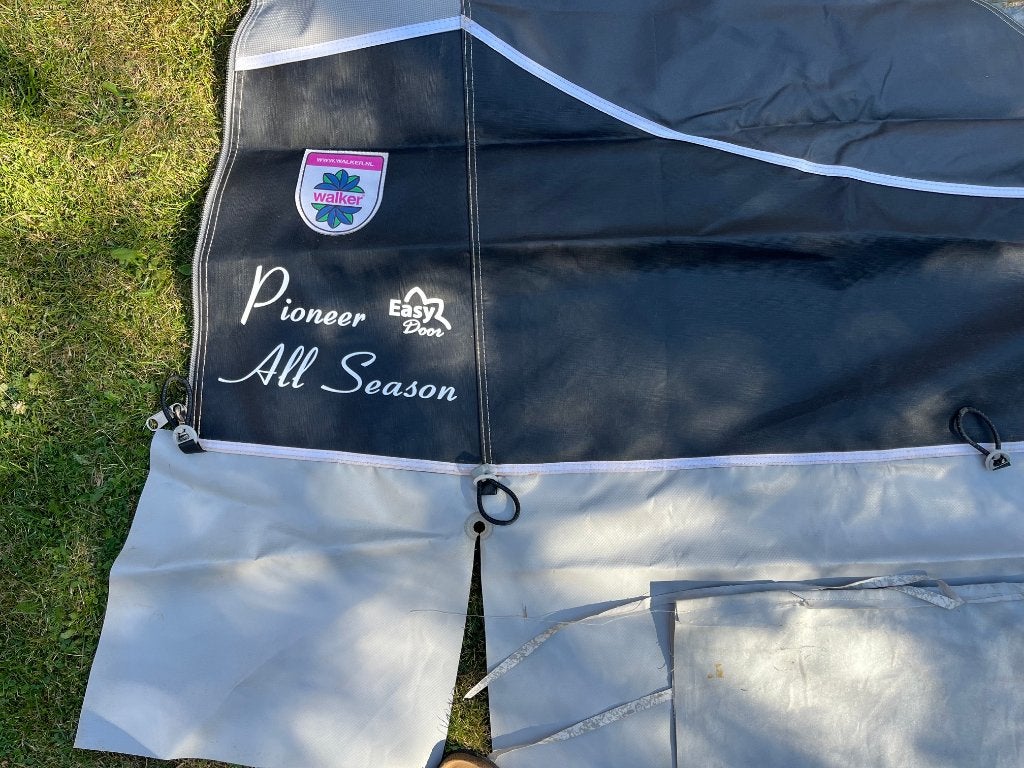 Voortent Walker Pioneer All Season (Ten Catedoek), Ophalen, Zo goed als nieuw, Ten Cate All Season 240g/m2, Walker Campingstyle