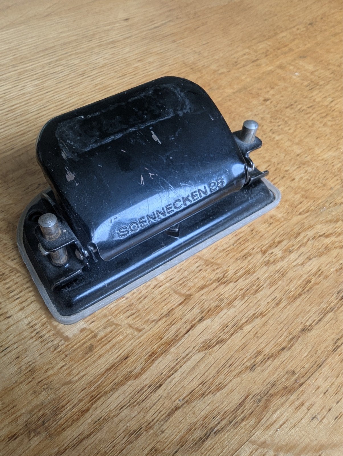 Vintage Soennecken 25 Perforator - Made in Germany, Ophalen of Verzenden, Gebruikt