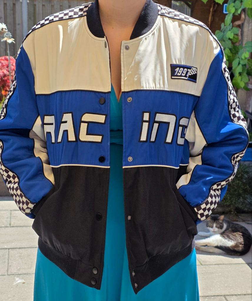 Primark Racing Bomberjack Maat M, Maat 38/40 (M), Ophalen of Verzenden, Gedragen, Primark