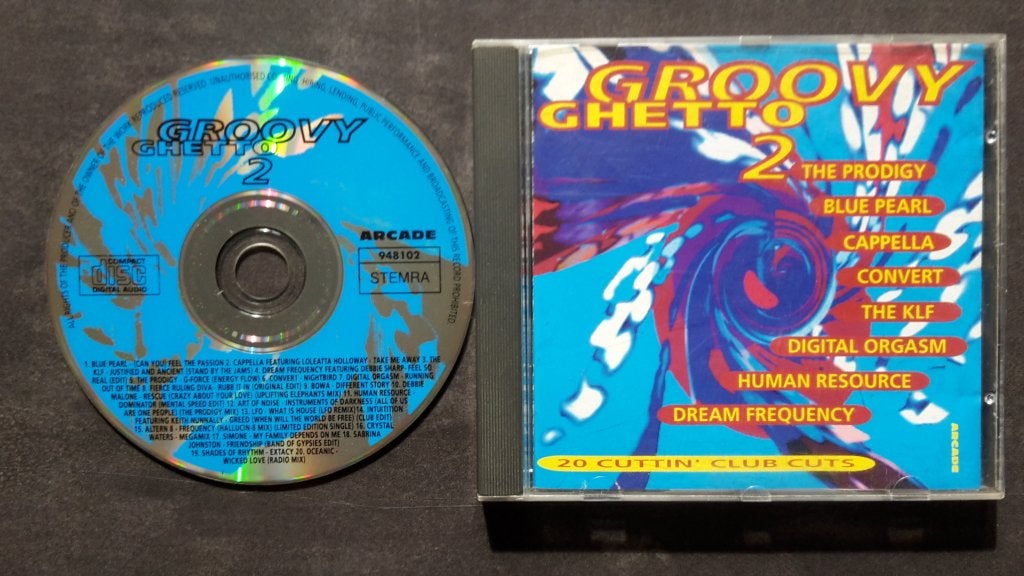 CD - Groovy Ghetto 2 - Oldskool Hardcore, Ophalen of Verzenden, Zo goed als nieuw, Overige genres