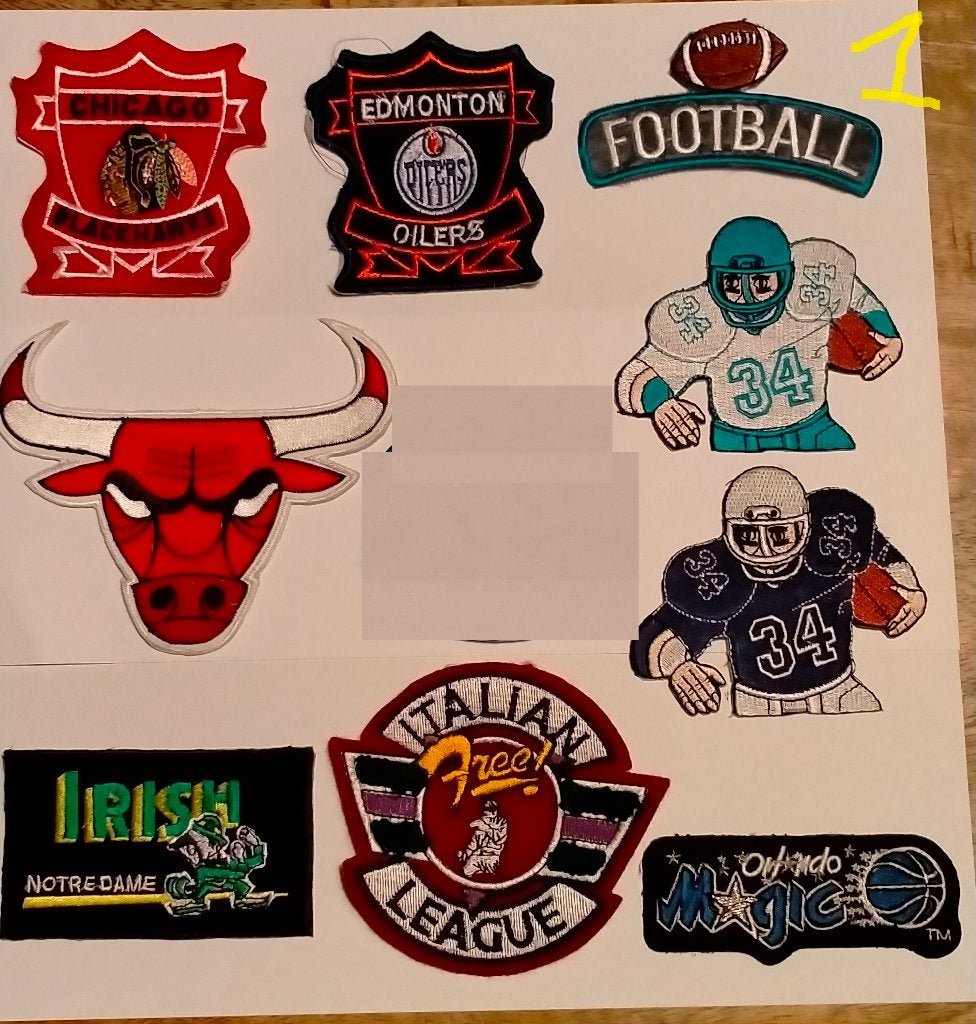 NFL ijshockey rugby basketball american Amerika patch sport, Verzamelen, Ophalen of Verzenden, Zo goed als nieuw, Buitenlandse clubs