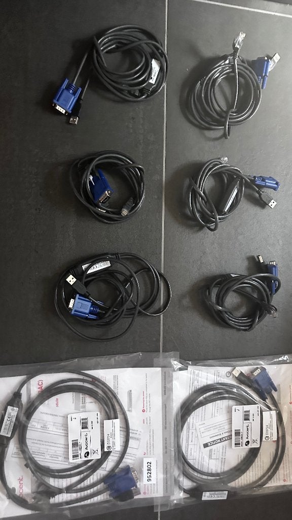 Emerson Avocent.AV KVM-switch, Ophalen, Zo goed als nieuw
