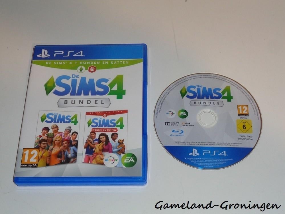 De Sims 4 + Honden & Katten Bundel (PS4), Gebruikt, -, -, 1 speler