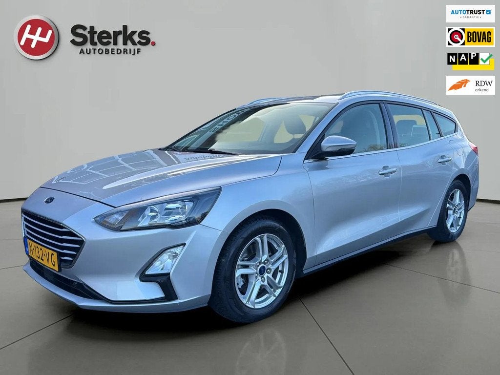 Ford Focus Wagon 1.0 EcoBoost Hybrid 125 PK Trend Edition Bu, Auto's, 125 pk, Gebruikt, Euro 6, Origineel Nederlands