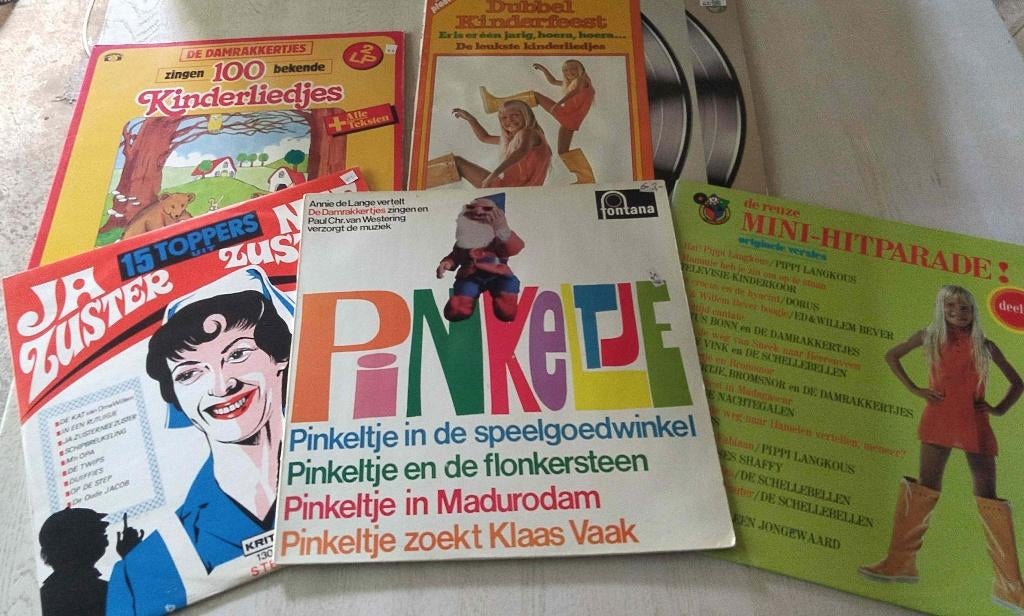 Kinder LP 's CD 's Vinyl singles - ook Sint en Kerst, Ophalen of Verzenden, Zo goed als nieuw