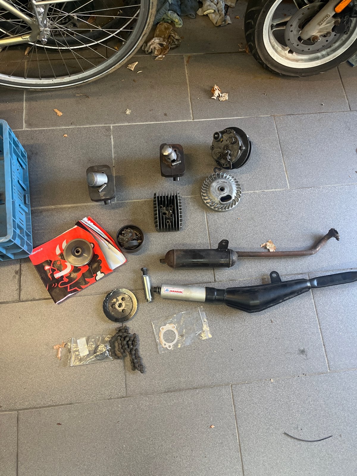 Gilera Citta/Ciao/Bravo/Si onderdelen - Vario, cilinder, uit, Ophalen, Gebruikt, Overige typen