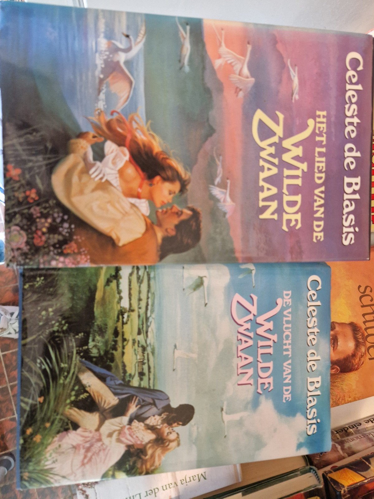 Het Lied van de Wilde Zwaan & De Vlucht van de Wilde Zwaan, Boeken, Ophalen of Verzenden, Gelezen, Celeste de Blasis, Amerika