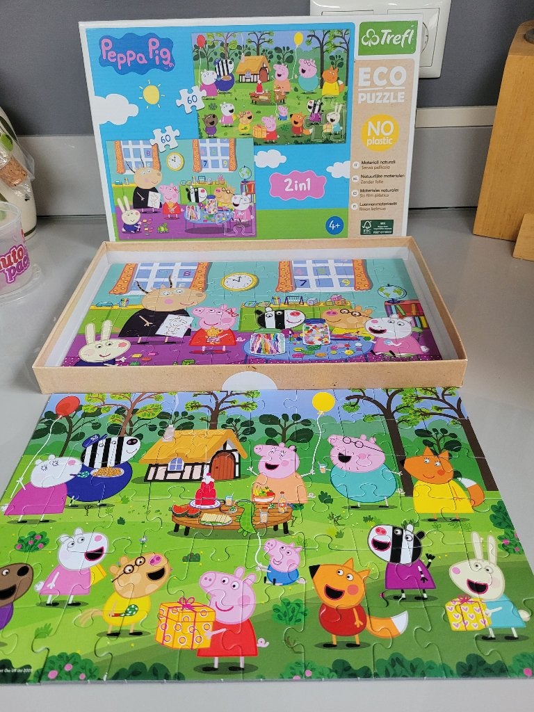 4 puzzles, die beroepen uitbeelden., Ophalen of Verzenden, 10 tot 50 stukjes, Zo goed als nieuw, 4 tot 6 jaar