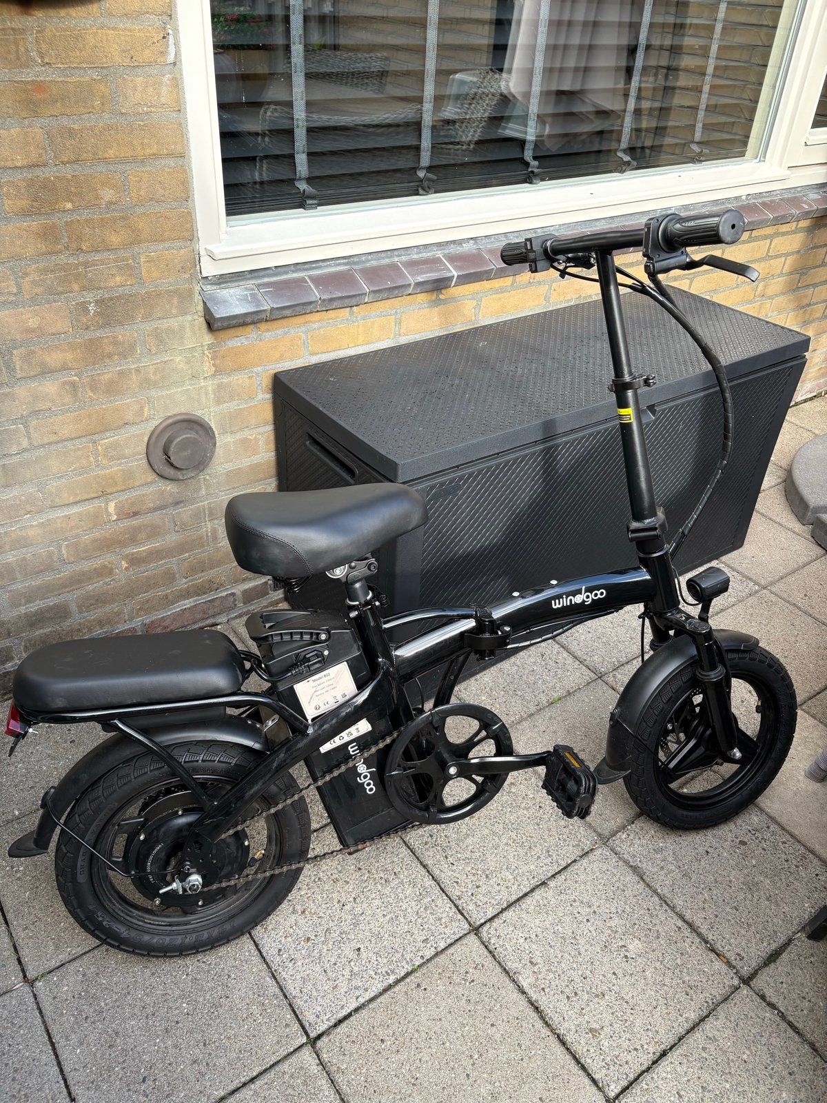 Windgoo B22 Inklapbare E-bike - Zo goed als nieuw!, Minder dan 30 km per accu, Zo goed als nieuw, Minder dan 47 cm, Ophalen