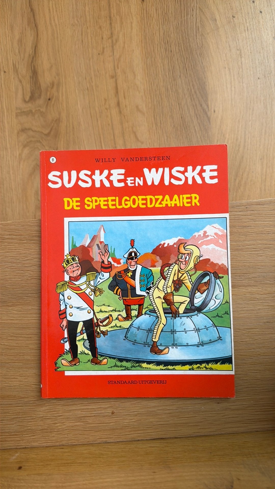 Suske en Wiske - De Speelgoedzaaier (Softcover), Eén stripboek, Ophalen of Verzenden, Gelezen