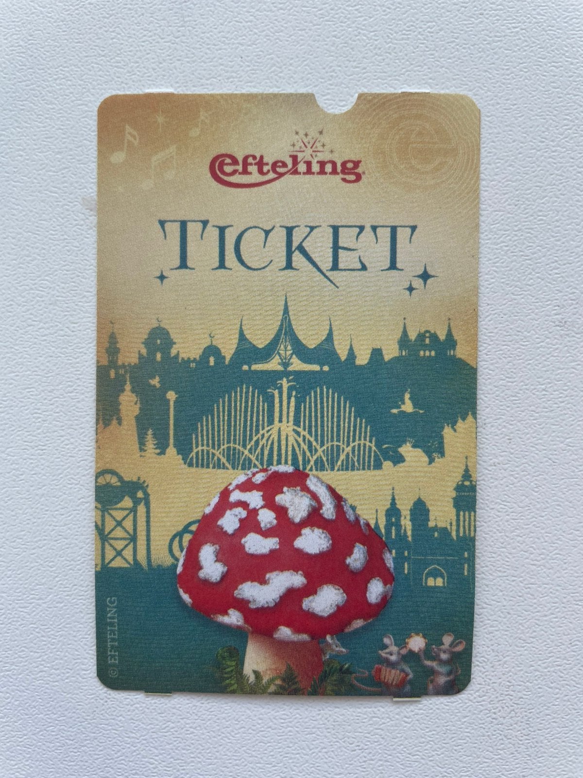 Efteling tickets 2 stuks, Tickets en Kaartjes, Twee personen, Ticket of Toegangskaart
