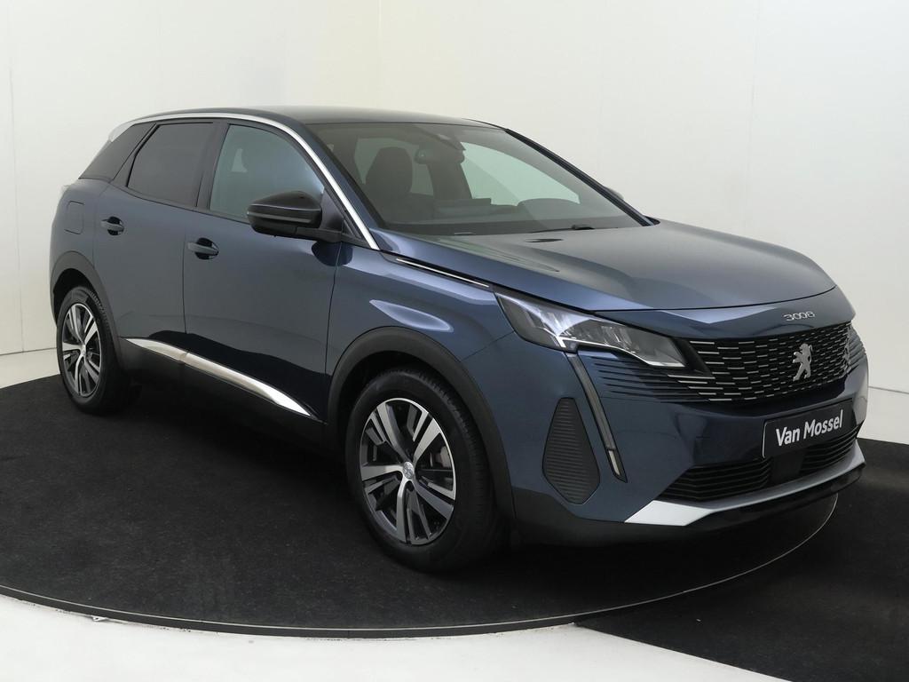 Peugeot 3008 1.6 HYbrid 225 Active Pack Business | Automaat, Auto's, Peugeot, Stof, Euro 6, Blauw, Plug-in hybride