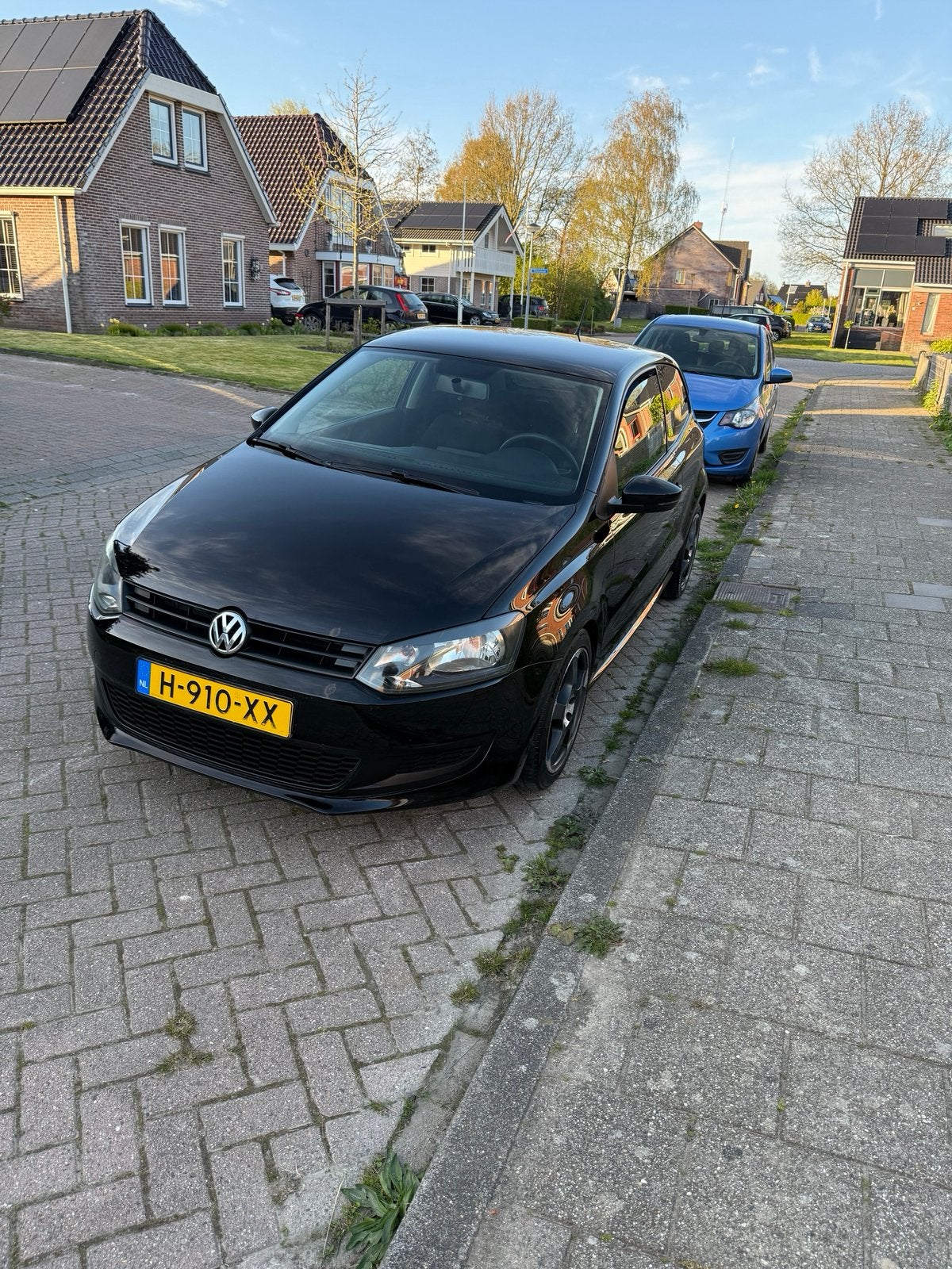 Volkswagen Polo 1.2 51KW 2011 Zwart, Auto's, Voorwielaandrijving, 967 kg, 40 €/maand, 1198 cc