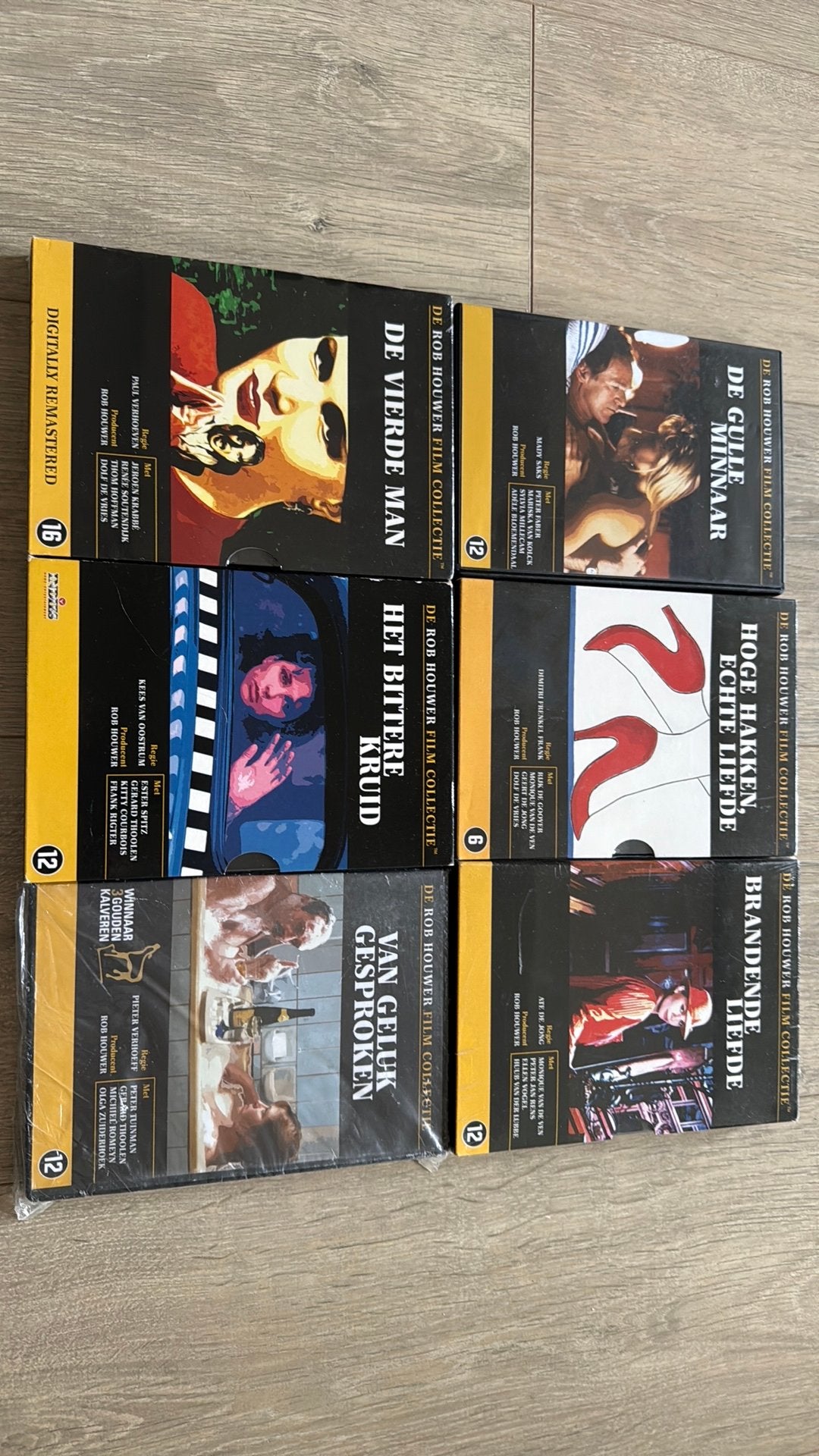 De Rob Houwer Film Collectie - 6 films, Vanaf 16 jaar, Ophalen of Verzenden, Zo goed als nieuw