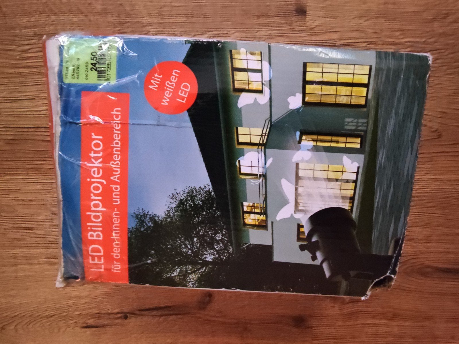 Tuin licht projector met sjablonen Halloween of Kerst, Ophalen of Verzenden, Netvoeding, Minder dan 50 watt