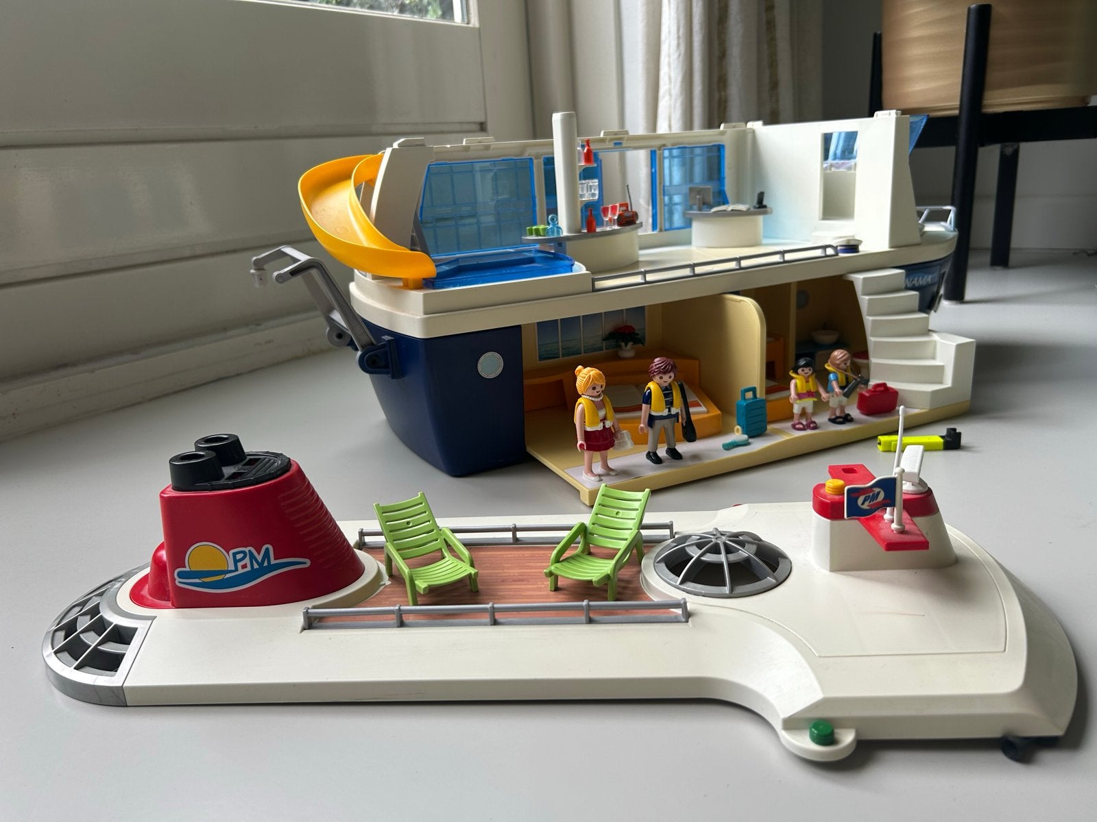 Playmobil Panama cruiseschip - niet compleet, Kinderen en Baby's, Speelgoed | Playmobil, Ophalen, Gebruikt, Losse onderdelen, Family fun