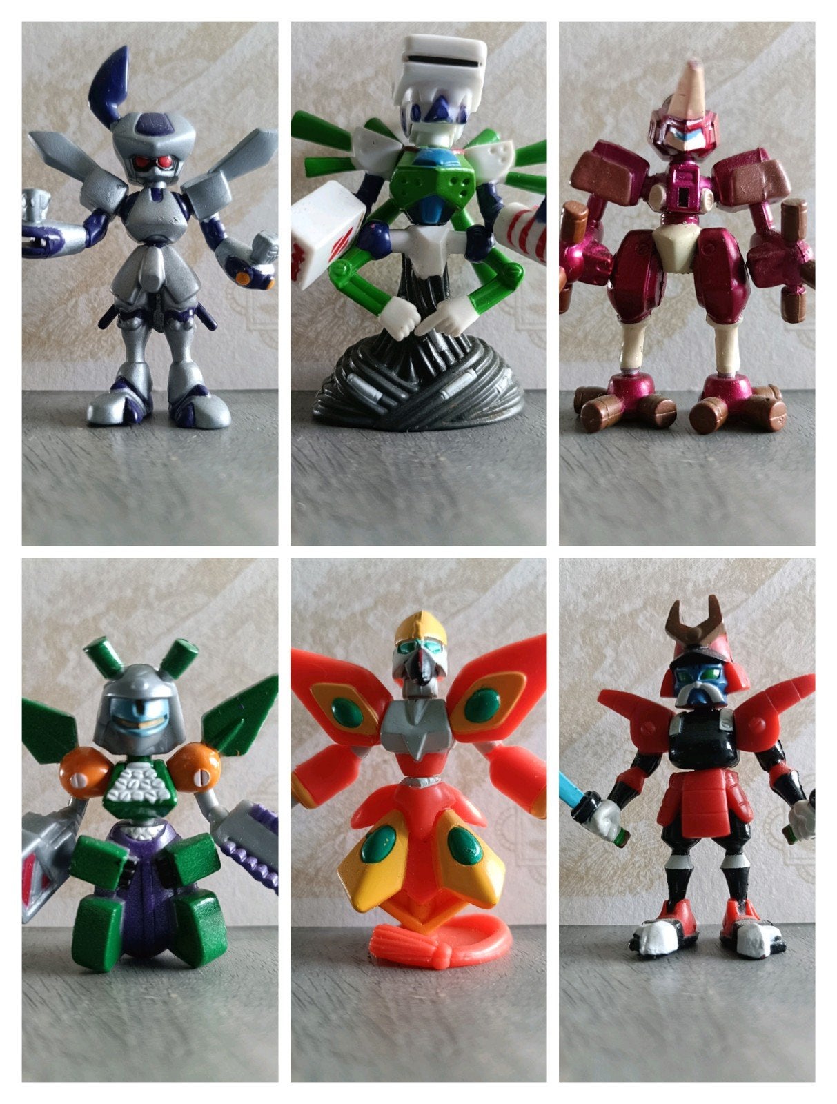6 Hasbro medabots figuren, Ophalen of Verzenden, Gebruikt