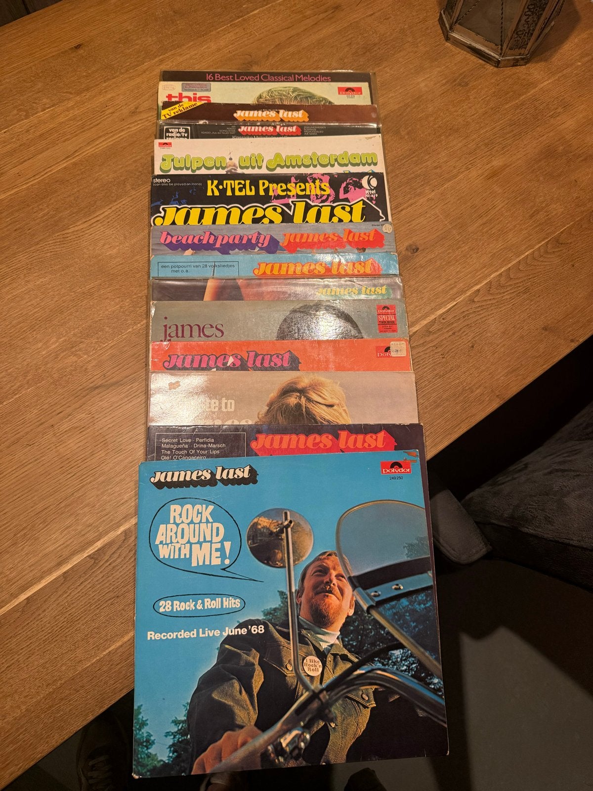 14 x LP James Last, Ophalen, Rock, LP