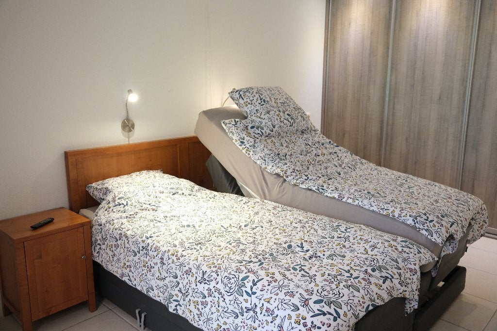 boxspring, Ophalen, Gebruikt, Bruin, Tweepersoons