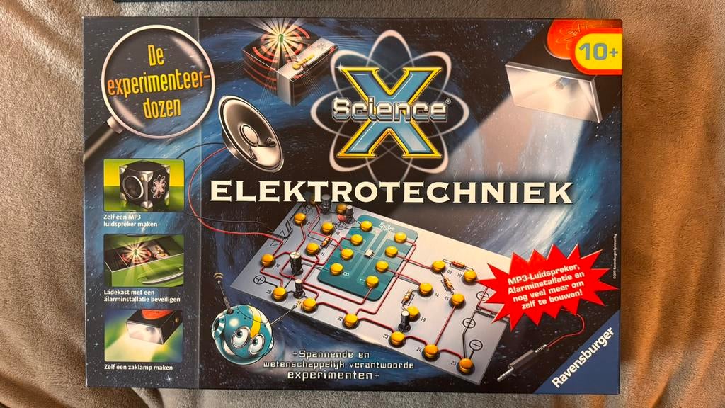 💡Nieuwe Ravensburger elektrotechniek scienceX doos 10+, Ophalen of Verzenden, Nieuw