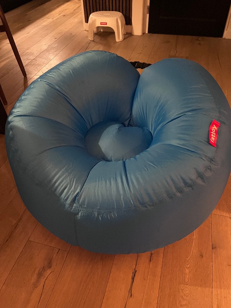 Fatboy Lamzac O, Huis en Inrichting, Zitzakken, Ophalen of Verzenden, Nieuw, Blauw, Zitzakstoel