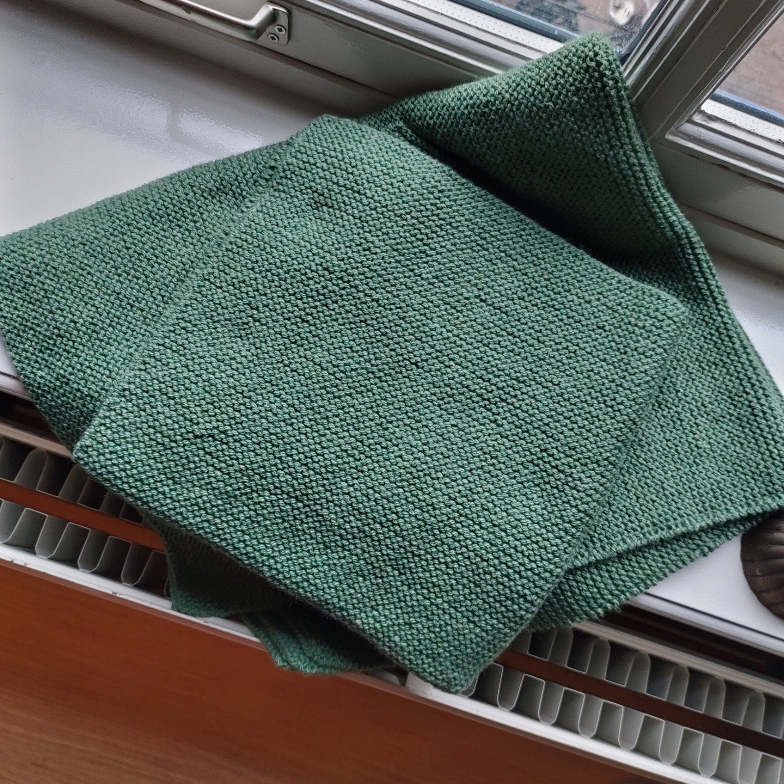Twee nieuwe gebreide baby dekentjes, Ophalen of Verzenden, Deken