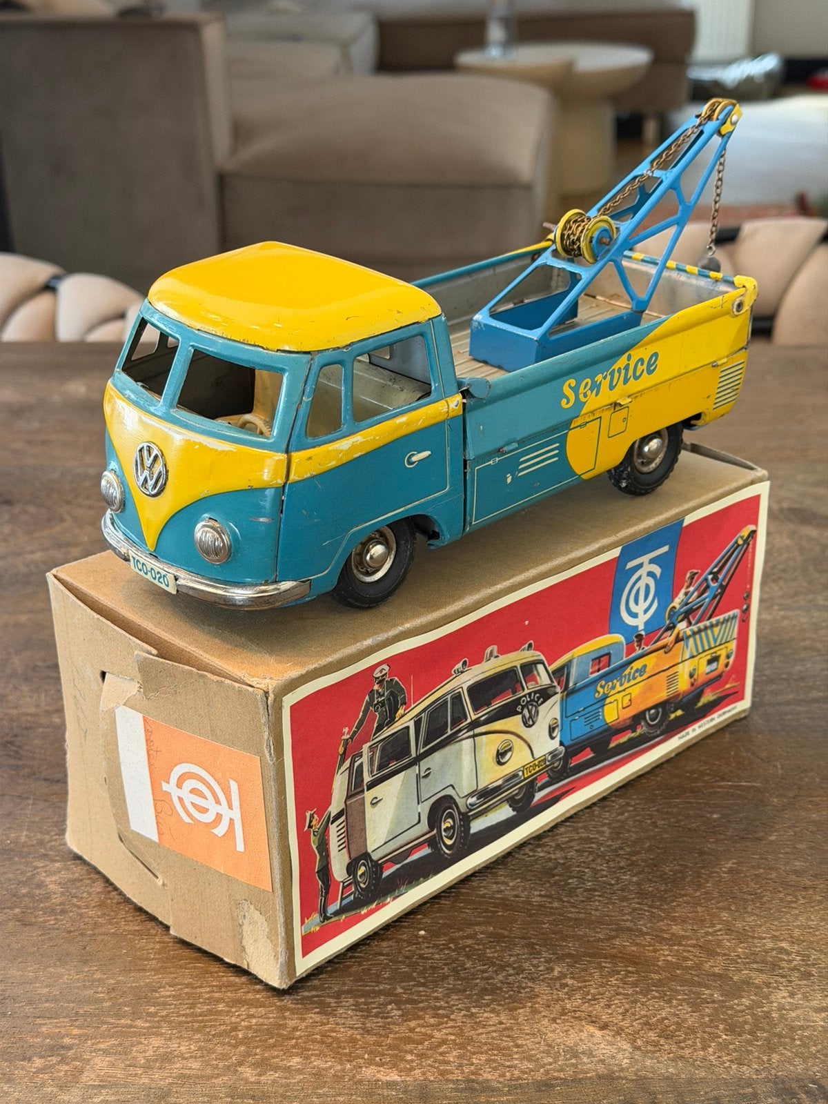 Volkswagen Tippco TCO-020 T1“Service” Abschleppwagen met OVP, Ophalen of Verzenden