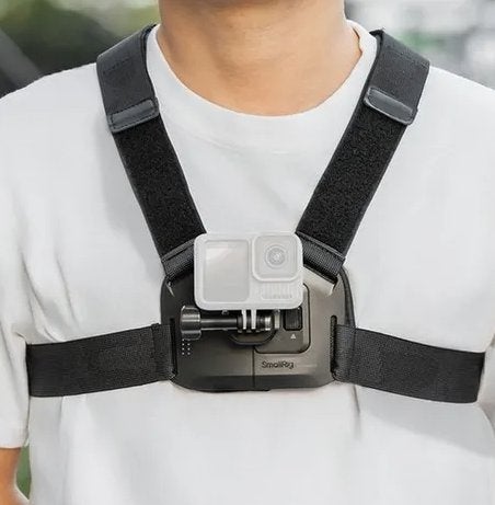 Actiecamera Borstharnas GoPro Mounts Smartphonehouder Set, Ophalen of Verzenden, Gebruikt, Overige merken