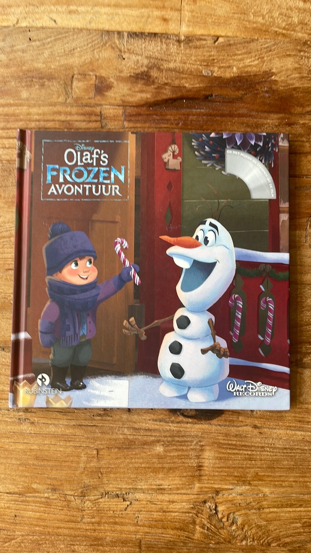 Frozen luister- en leesboek! kerst met olaf in de hoofdrol, Ophalen of Verzenden, Zo goed als nieuw, Fictie algemeen