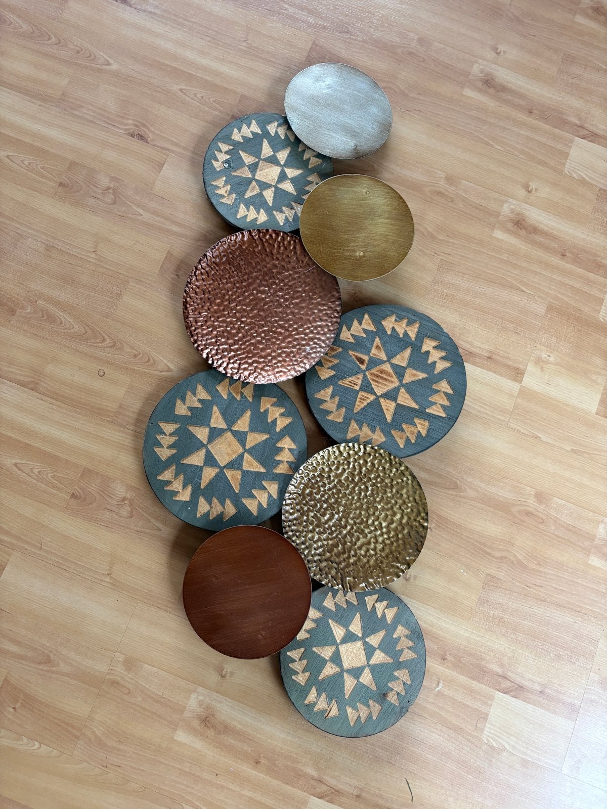 Metalen wanddecoratie - Eyecatcher voor elke kamer, Ophalen, Metaal, Wandsculptuur, Gebruikt