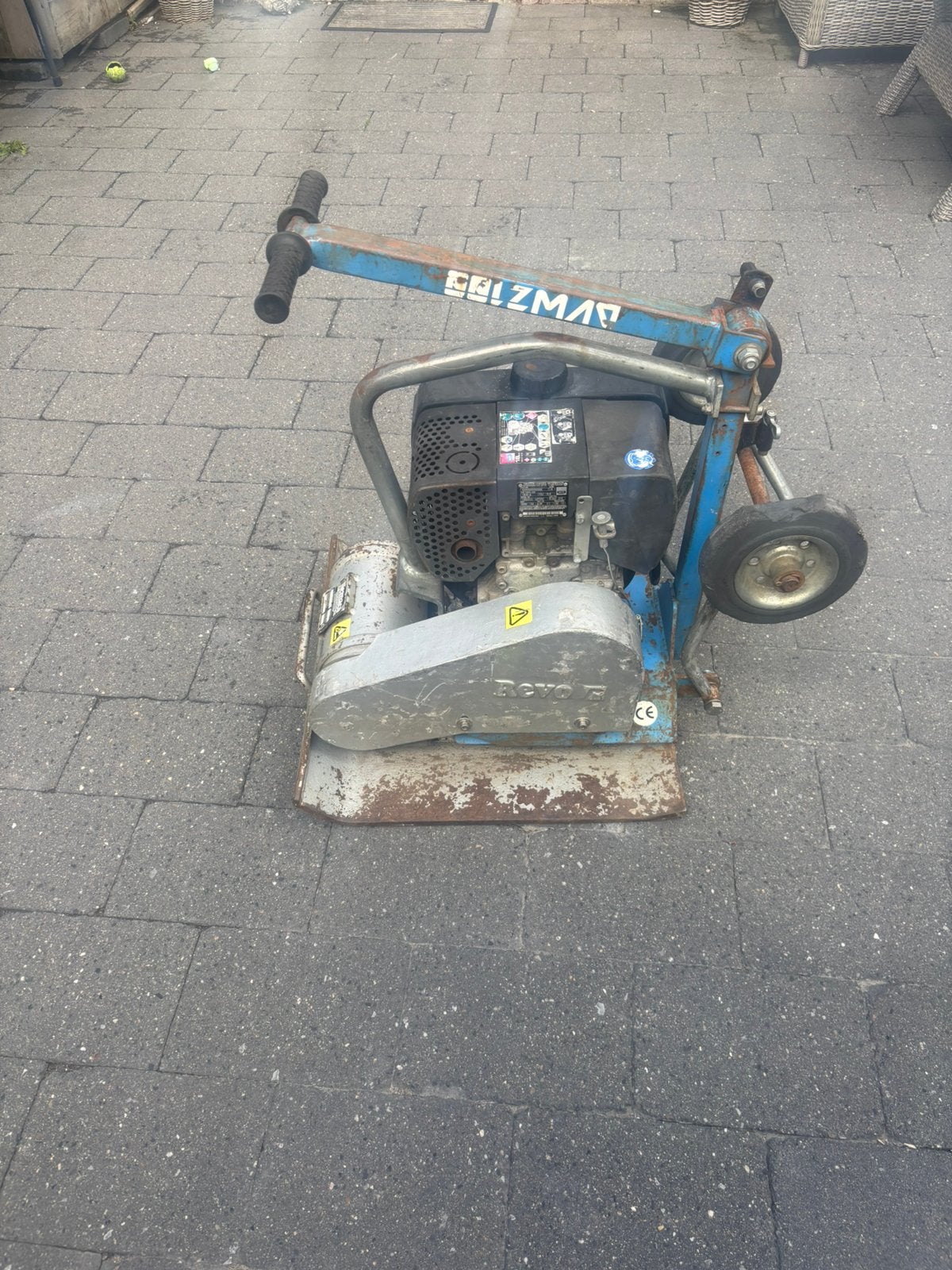 wacker trilplaat, Doe-het-zelf en Verbouw, Gereedschap | Overige machines, Ophalen of Verzenden, Zo goed als nieuw