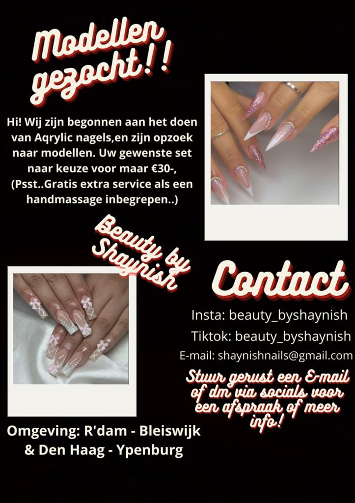 Aqrylnagels, alle setjes voor maar €30!!, Vacatures, Vacatures | Thuiswerk, Overige vormen, 33 - 40 uur