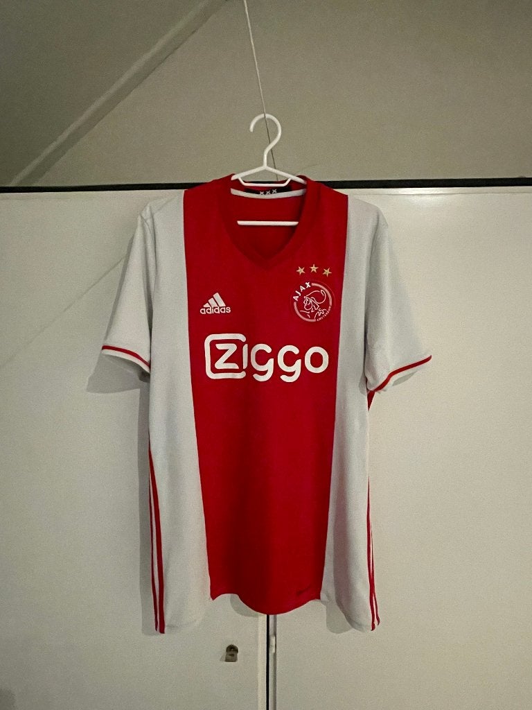 Ajax thuis shirt 2016/2017 maat M, Sport en Fitness, Maat M, Ophalen of Verzenden, Zo goed als nieuw, Shirt