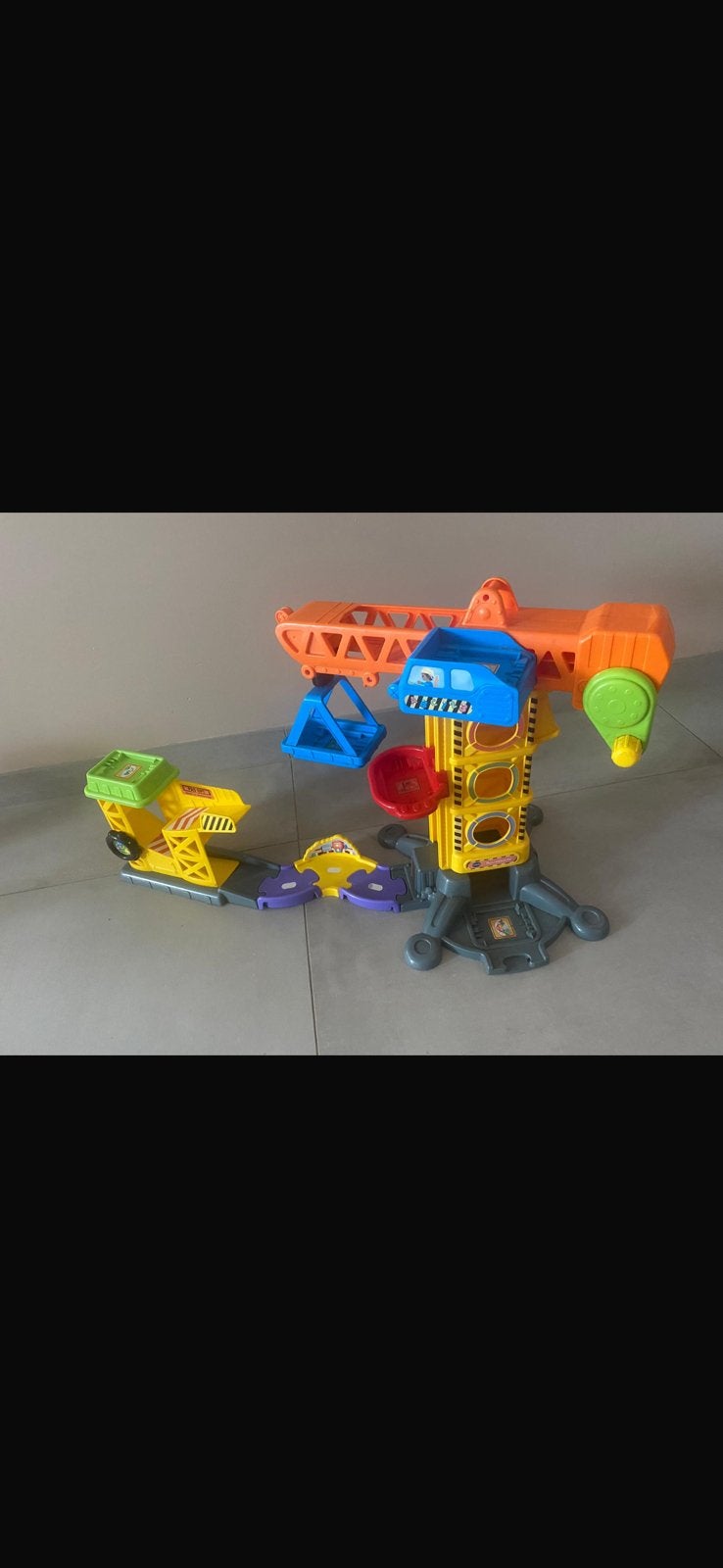 Toet toet race baan, Kinderen en Baby's, Speelgoed | Vtech, Ophalen, Zo goed als nieuw, 2 tot 4 jaar