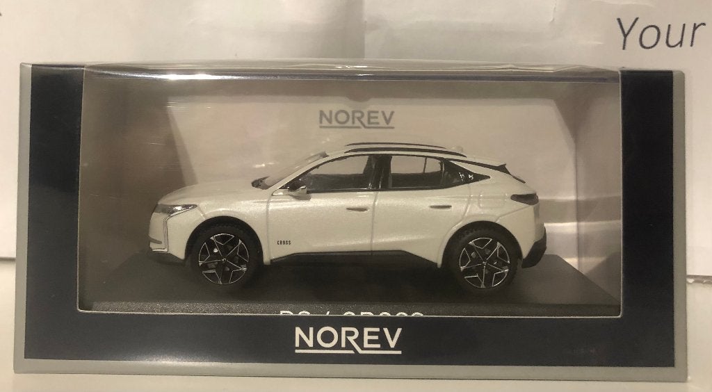 Norev 1:43 Citröen DS 4 Cross 2021 pearl white nieuw, Ophalen of Verzenden, Nieuw, Auto, Norev