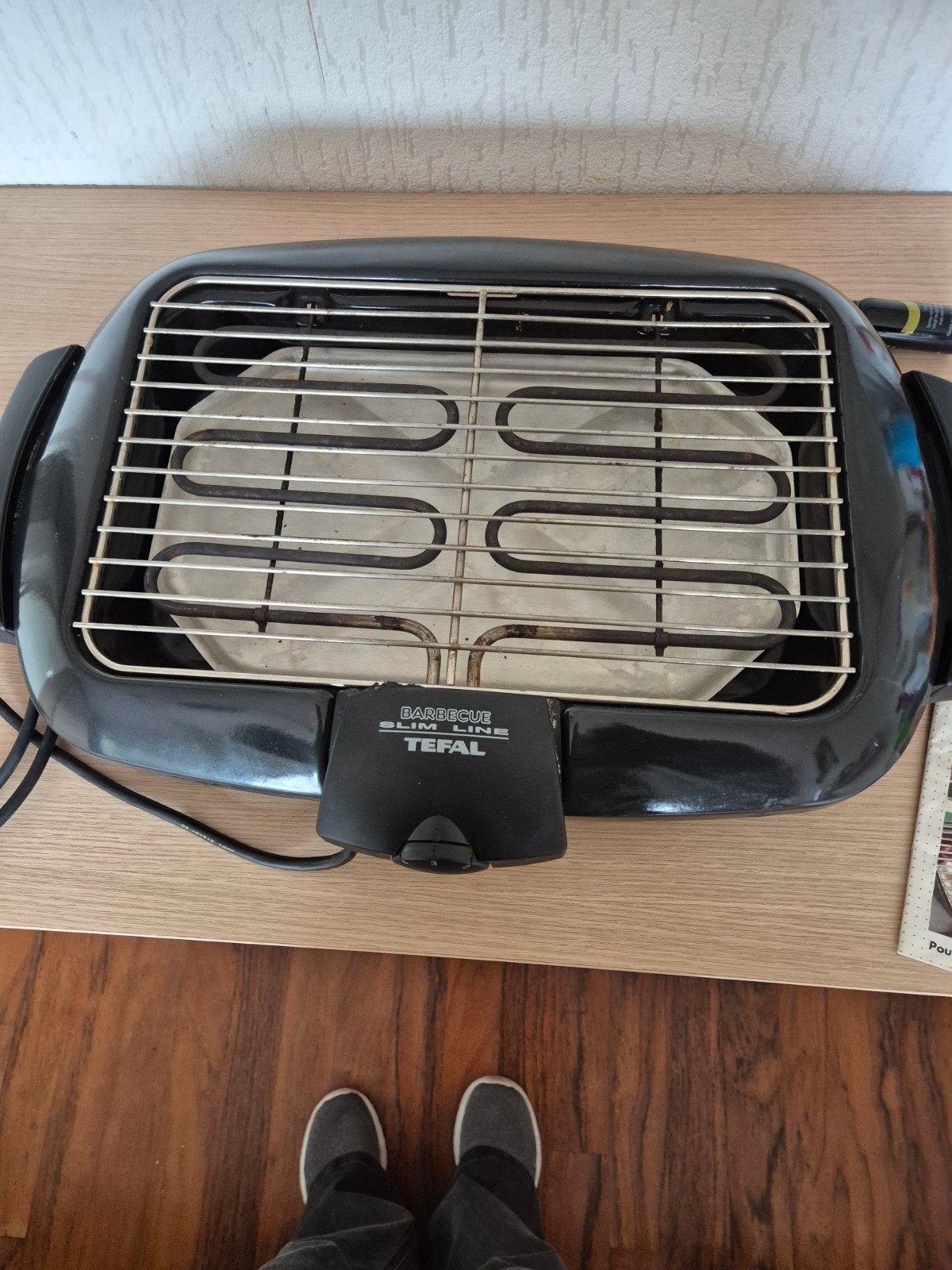 tafel bbq, Ophalen of Verzenden, Gebruikt, Tefal