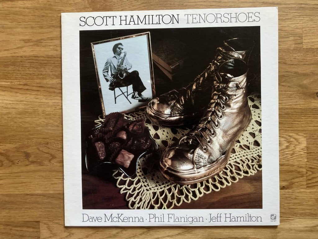 Scott Hamilton / Tenorshoes, Ophalen of Verzenden, Zo goed als nieuw, 12 inch, Jazz