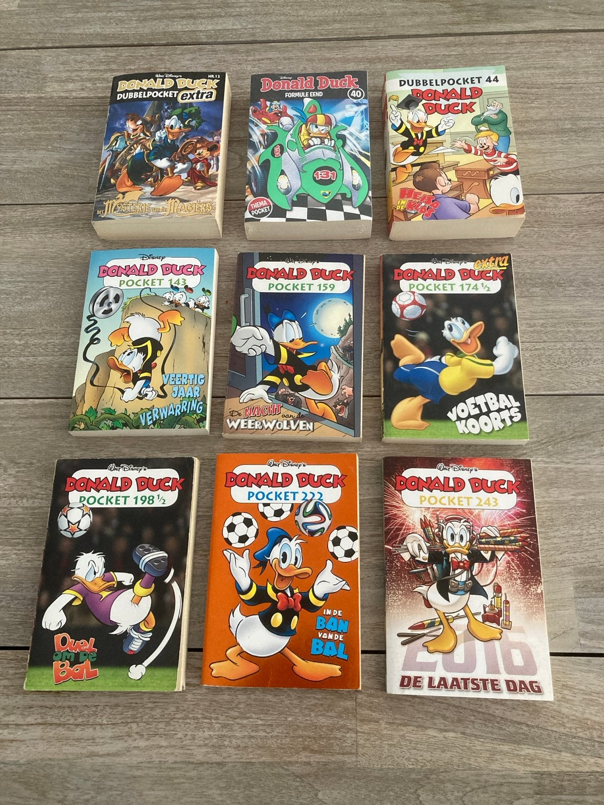 Donald Duck Pockets en Dubbelpockets - Diverse nummers, Meerdere stripboeken, Ophalen of Verzenden, Gelezen