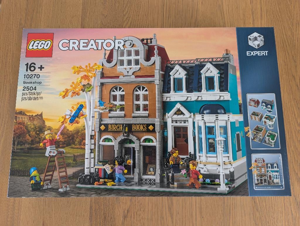 10270 LEGO Bookshop, Kinderen en Baby's, Speelgoed | Duplo en Lego, Overige thema's, Lego, Nieuw, Ophalen of Verzenden