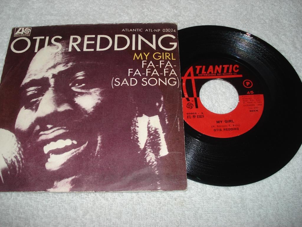 Otis Redding   My Girl      Italie      Orgineel, Fotohoes, Ophalen of Verzenden, Zo goed als nieuw, R&B en Soul