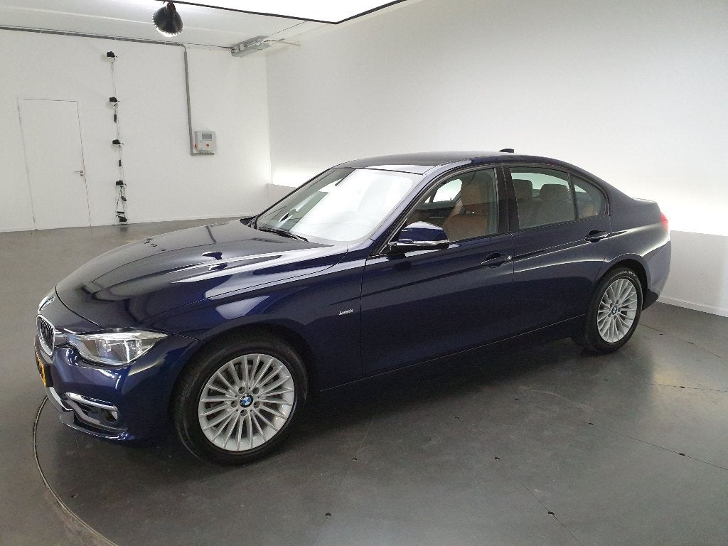 BMW 3-Serie 320i 184pk Aut 2016 Blauw, Auto's, 1998 cc, Achterwielaandrijving, 1800 kg, Euro 6