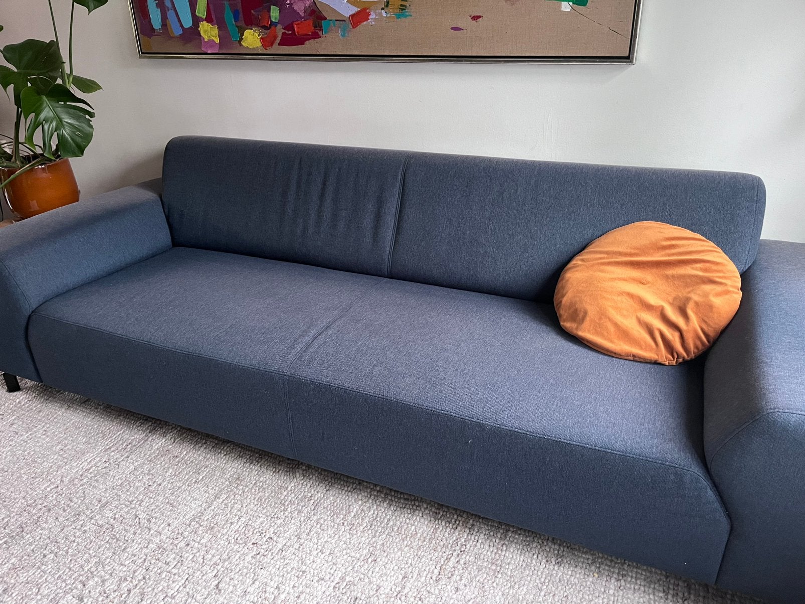 Montel driezits bank, Ophalen, Design, Driepersoons, 75 tot 100 cm