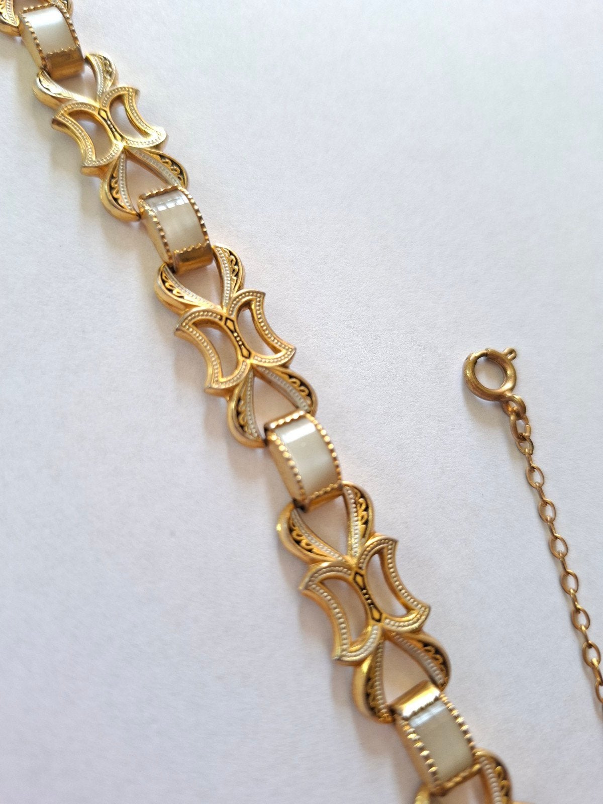 Damascene Toledo vintage armband, Ophalen of Verzenden, Zo goed als nieuw, Goud, Overige materialen