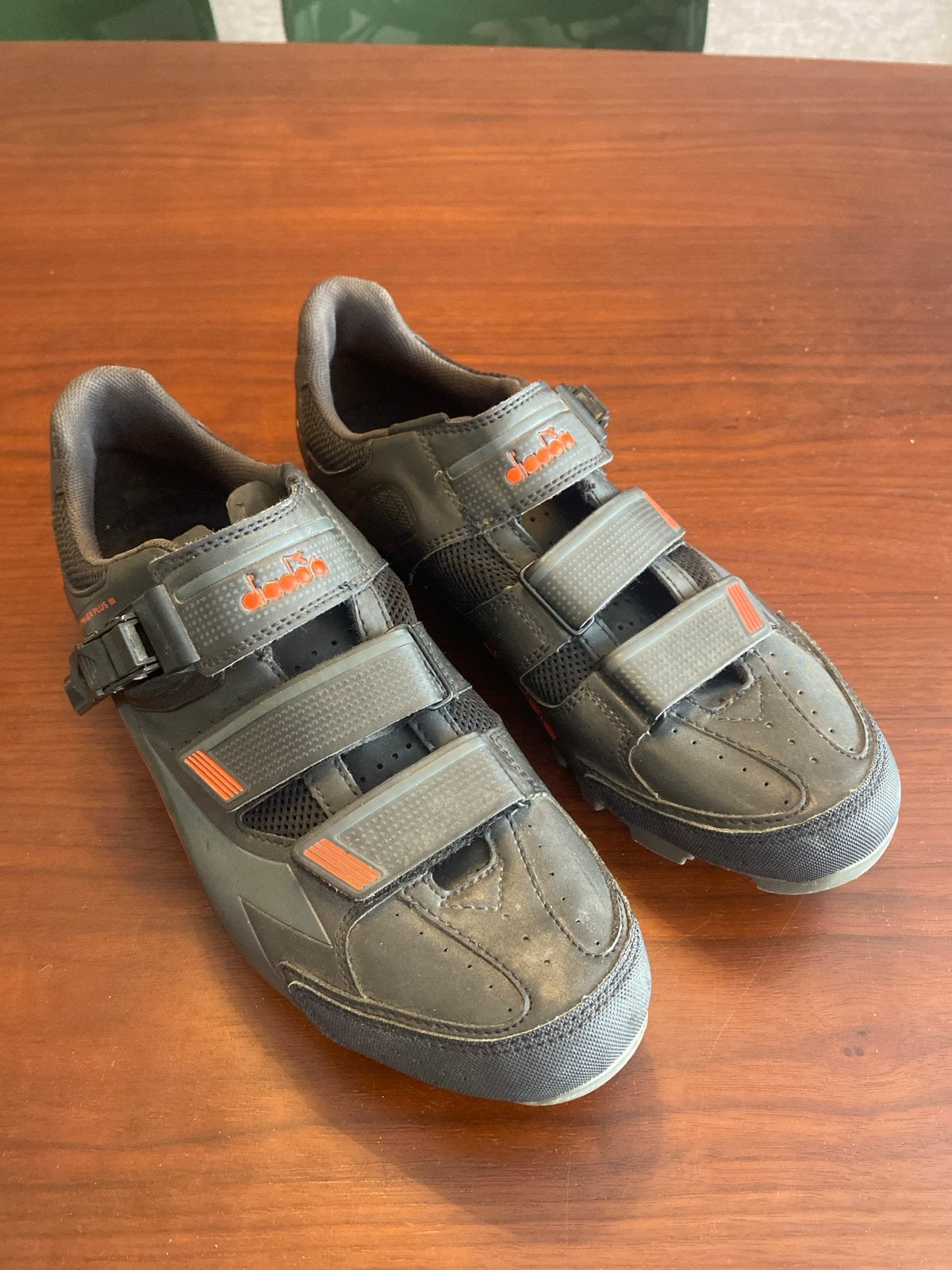 Diadora mountainbike fietsschoenen - M 45 - Zgan, Ophalen, Heren, Schoenen, Overige maten